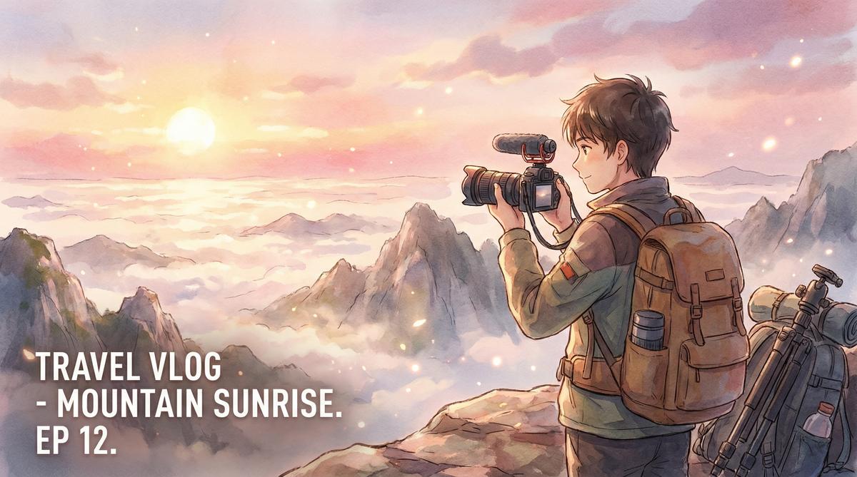 免费看片旅行视频分享山顶日出